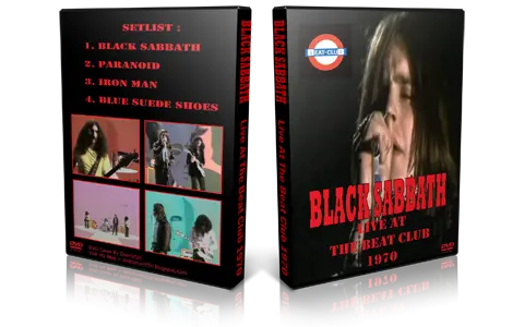 Artwork Cover of Black Sabbath 1970-05-25 DVD Bremen Proshot