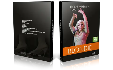 Artwork Cover of Blondie Compilation DVD Musimax 1999 Proshot