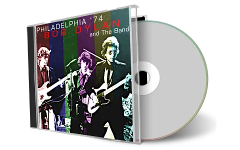 Artwork Cover of Bob Dylan 1974-01-06 CD Philadelphia Audience