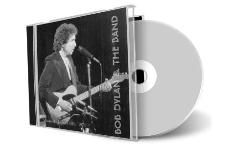 Artwork Cover of Bob Dylan 1974-01-12 CD Montreal Audience