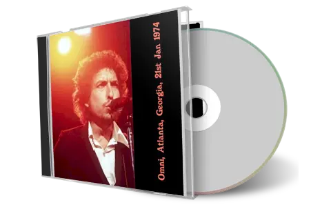 Artwork Cover of Bob Dylan 1974-01-21 CD Atlanta Audience