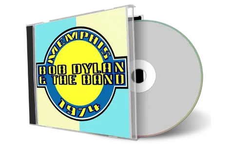 Artwork Cover of Bob Dylan 1974-01-23 CD Memphis Audience