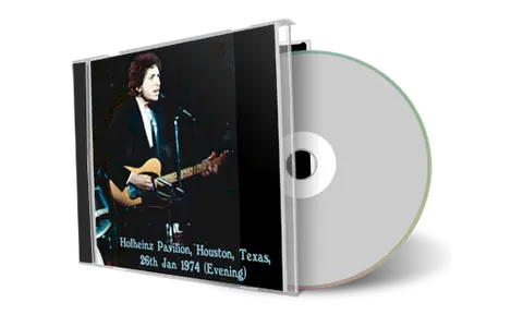 Artwork Cover of Bob Dylan 1974-01-26 CD Houston Audience
