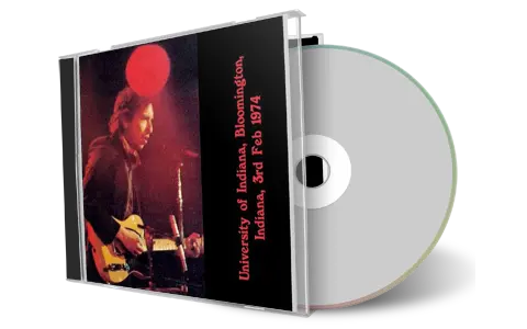Artwork Cover of Bob Dylan 1974-02-03 CD Bloomington Audience