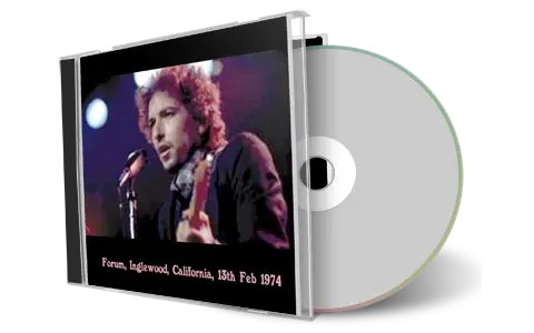 Artwork Cover of Bob Dylan 1974-02-13 CD Los Angeles Audience