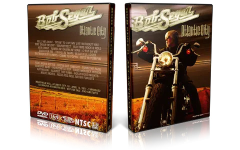 Artwork Cover of Bob Seger 2011-04-16 DVD Atlantic City Audience