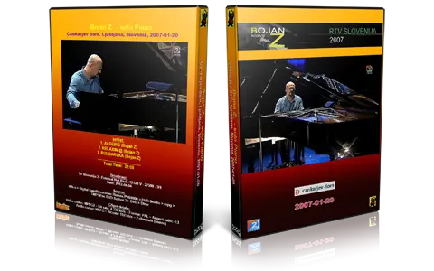 Artwork Cover of Bojan Z 2007-01-20 DVD Ljubljana Proshot