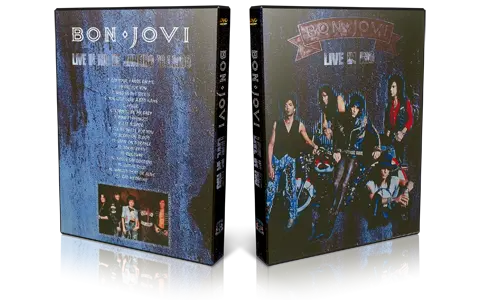 Artwork Cover of Bon Jovi 1990-01-28 DVD Rio de Janeiro Proshot