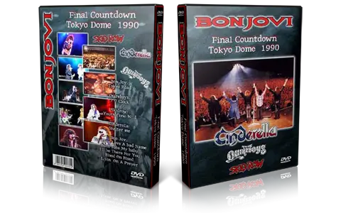 Artwork Cover of Bon Jovi 1990-12-31 DVD Tokyo Proshot