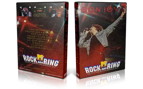 Artwork Cover of Bon Jovi 1995-06-04 DVD Adenau Proshot
