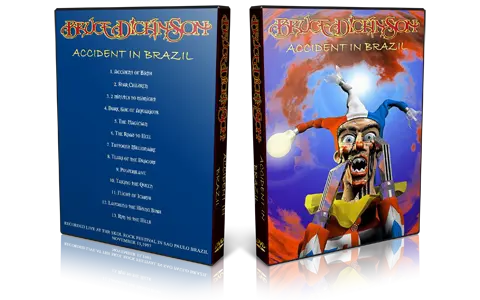Artwork Cover of Bruce Dickinson 1997-11-15 DVD Sao Paulo Proshot