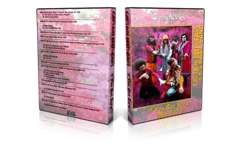 Artwork Cover of Captain Beefheart Compilation DVD If You Got Ears 1966-1973 Proshot