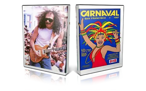 Artwork Cover of Carlos Santana 1987-06-14 DVD San Francisco Proshot