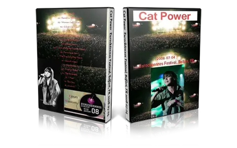 Artwork Cover of Cat Power 2008-07-04 DVD Belfort Proshot