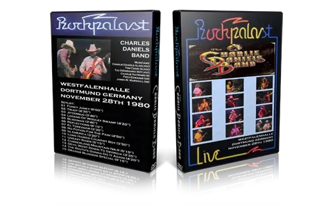 Artwork Cover of Charlie Daniels 1980-11-28 DVD Friesland Proshot