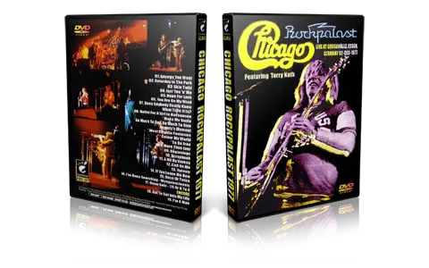 Artwork Cover of Chicago 1977-12-02 DVD Essen Proshot