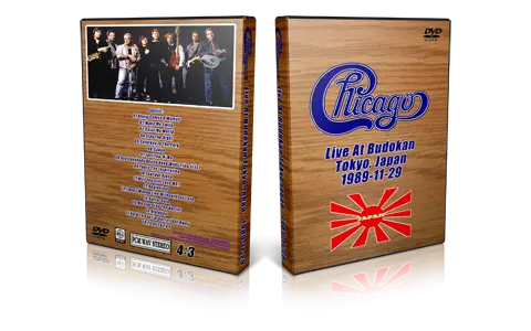 Artwork Cover of Chicago 1989-11-29 DVD Tokyo Proshot
