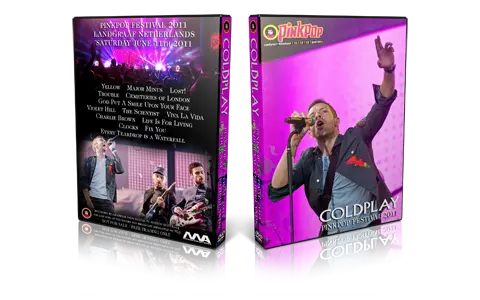 Artwork Cover of Coldplay 2011-06-11 DVD Langraaf Proshot