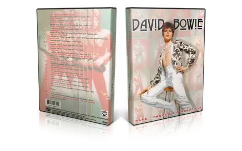 Artwork Cover of David Bowie Compilation DVD Rare Precious Beautiful Proshot