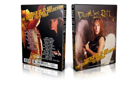 Artwork Cover of David Lee Roth Compilation DVD Complete Video Collection 1978-1994 Proshot