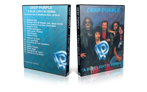 Artwork Cover of Deep Purple 1987-08-26 DVD Vienna Audience