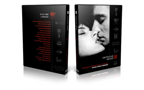 Artwork Cover of Depeche Mode 1986-04-16 DVD London Proshot
