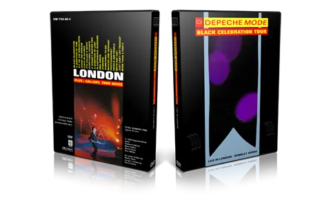 Artwork Cover of Depeche Mode 1986-04-17 DVD London Proshot