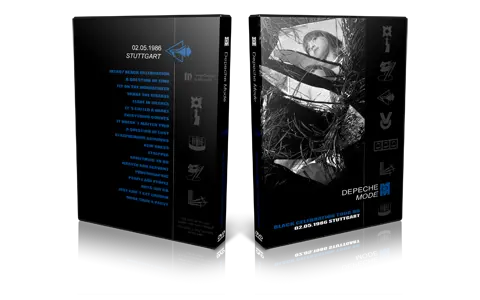 Artwork Cover of Depeche Mode 1986-05-02 DVD Stuttgart Proshot