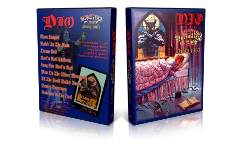 Artwork Cover of Dio 1987-08-26 DVD Reggio Emilia Proshot
