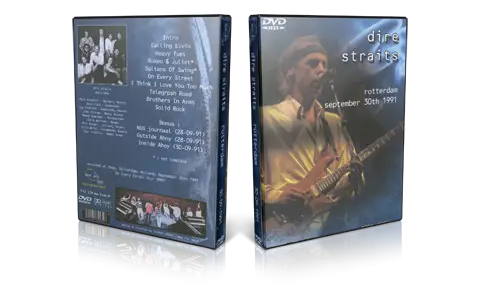 Artwork Cover of Dire Straits 1991-09-30 DVD Rotterdam Audience