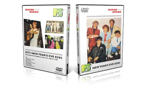 Artwork Cover of Duran Duran 1982-12-31 DVD New York Proshot