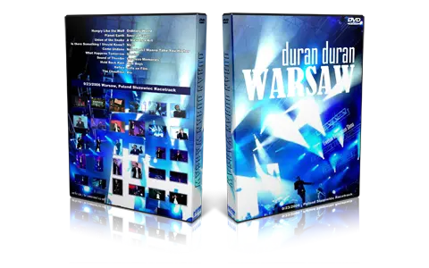 Artwork Cover of Duran Duran 2006-09-23 DVD Warsaw Proshot