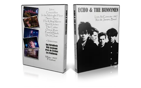 Artwork Cover of Echo And The Bunnymen Compilation DVD May 1987 Proshot