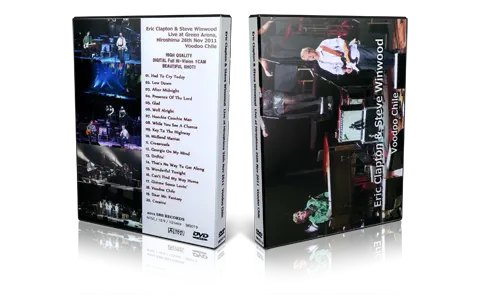 Artwork Cover of Eric Clapton 2011-11-26 DVD Hiroshima Audience