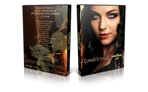 Artwork Cover of Evanescence 2007-06-02 DVD Nurburgring Proshot