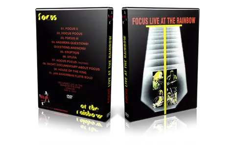 Artwork Cover of Focus 1973-05-05 DVD London Proshot