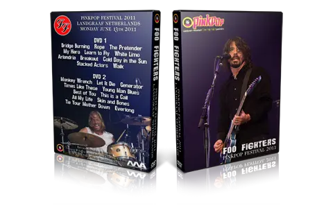Artwork Cover of Foo Fighters 2011-06-13 DVD Langraaf Proshot