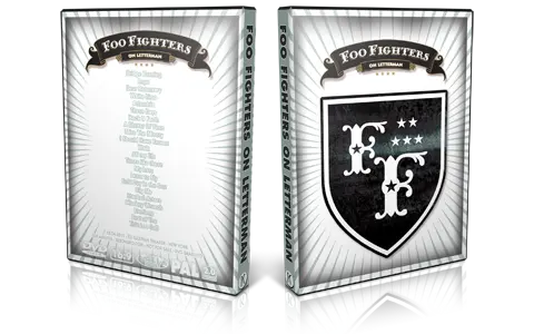 Artwork Cover of Foo Fighters Compilation DVD Letterman 2011 Proshot