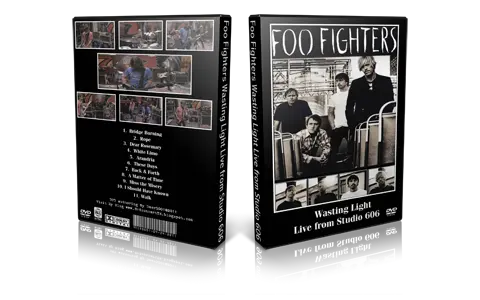 Artwork Cover of Foo Fighters Compilation DVD Wasting Light Live From Studio 606 Proshot