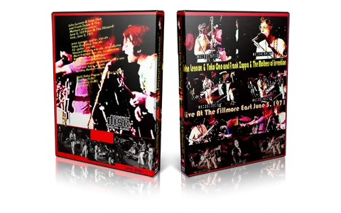 Artwork Cover of Frank Zappa 1971-06-06 DVD New York City Proshot