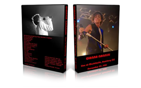 Artwork Cover of Gianna Nannini 1981-11-27 DVD Hamburg Proshot