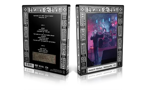Artwork Cover of Heaven and Hell 2007-09-29 DVD Kelseyville Audience