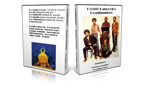 Artwork Cover of Herbie Hancock Compilation DVD November 1974 Proshot