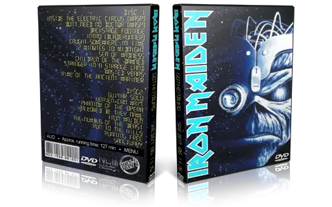 Artwork Cover of Iron Maiden 1986-11-15 DVD Gothenburg Audience
