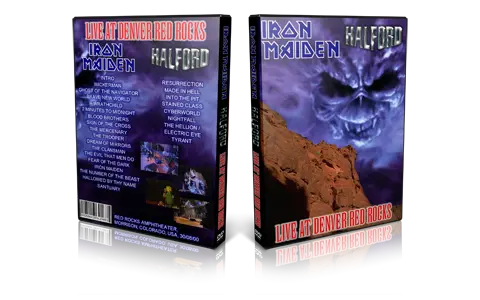 Artwork Cover of Iron Maiden 2000-08-30 DVD Morrison Audience