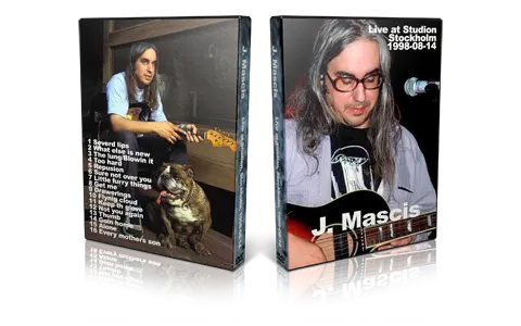 Artwork Cover of J Mascis 1998-08-14 DVD Stockholm Audience