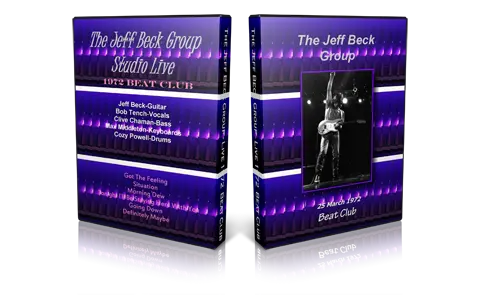 Artwork Cover of Jeff Beck 1972-03-25 DVD Bremen Proshot