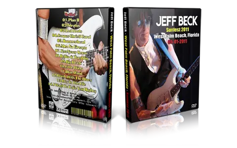 Artwork Cover of Jeff Beck 2011-05-01 DVD West Palm Beach Audience