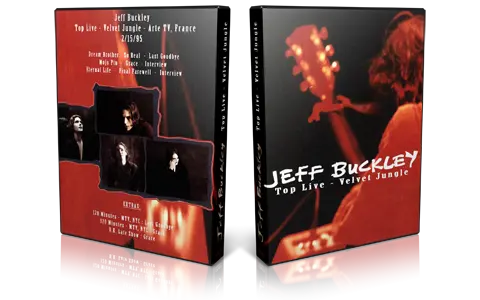 Artwork Cover of Jeff Buckley 1995-02-15 DVD Paris Proshot