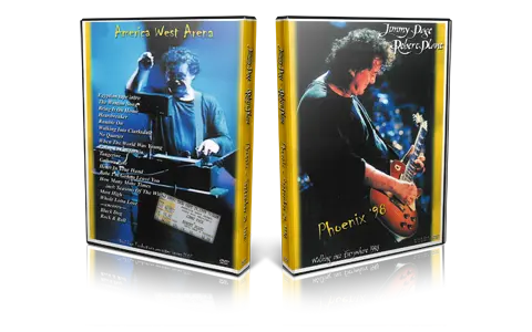 Artwork Cover of Jimmy Page and Robert Plant 1998-09-24 DVD Phoenix Audience